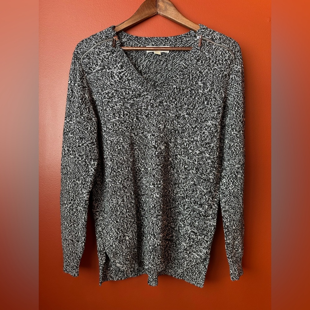 Michael Kors Black and White Sweater